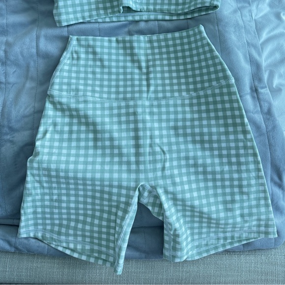 Astoria LUXE BALANCE Short - Jade Gingham - Picture 2 of 3